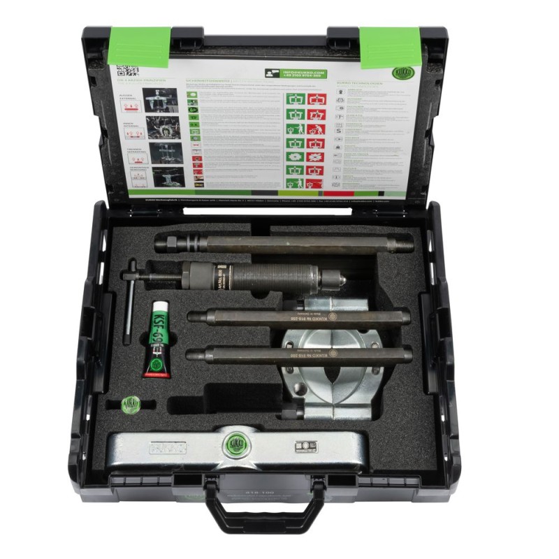 Zestaw ściągaczy hydraulicznych do łożysk