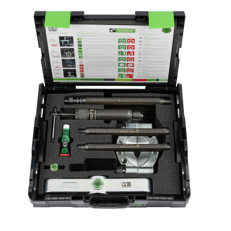 Zestaw ściągaczy hydraulicznych do łożysk