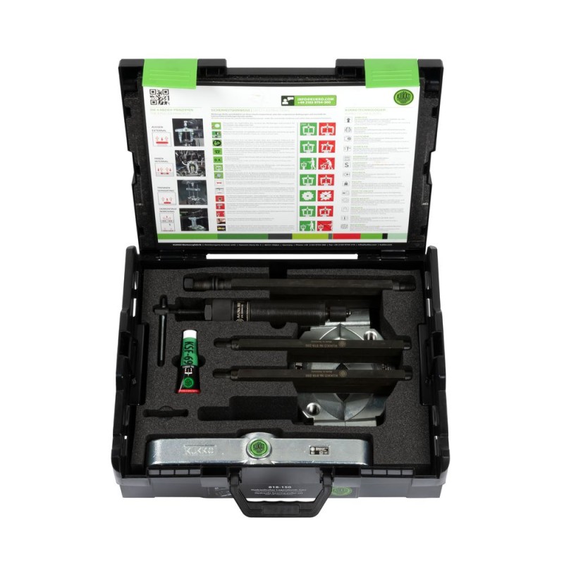 Zestaw ściągaczy hydraulicznych do łożysk