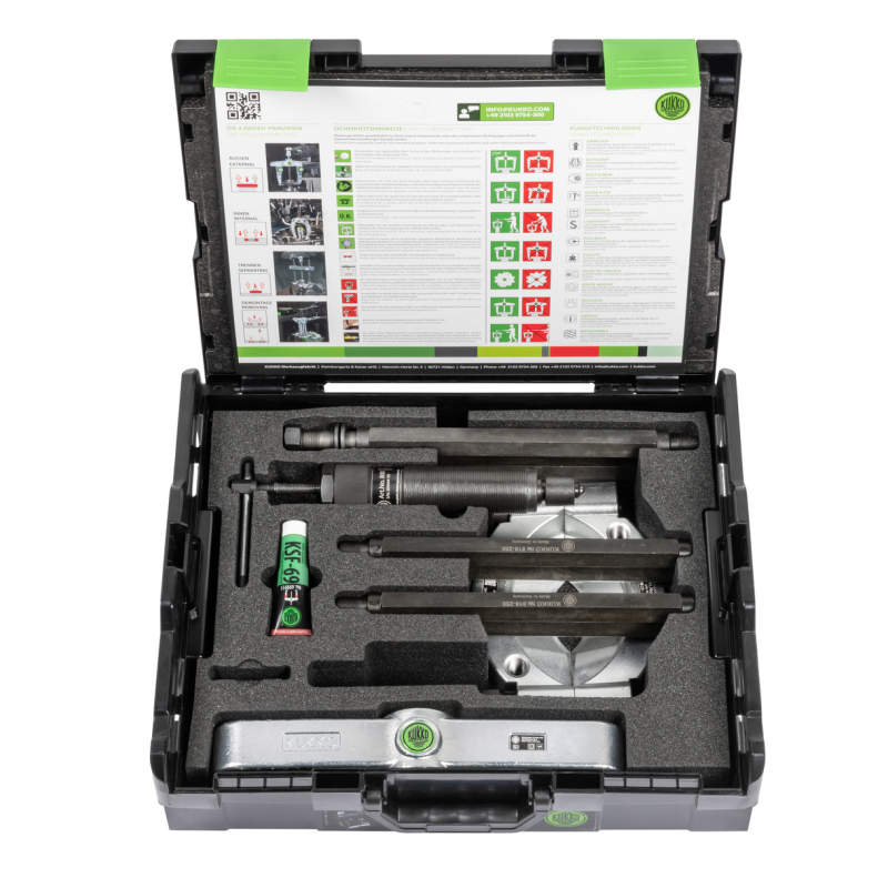 Zestaw ściągaczy hydraulicznych do łożysk