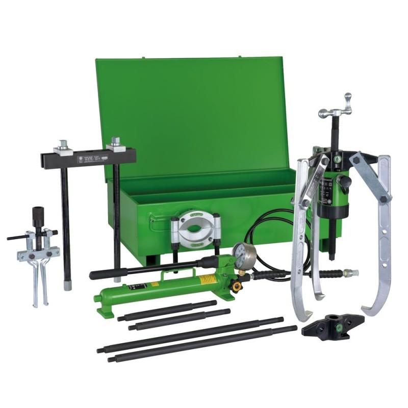 Hydrauliczny uniwersalny zestaw ściągacza