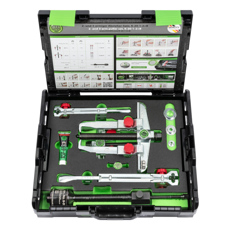 Ściągacz 2-ramienny KUKKO K-20-1-2+B | Truck-Experts.pl
