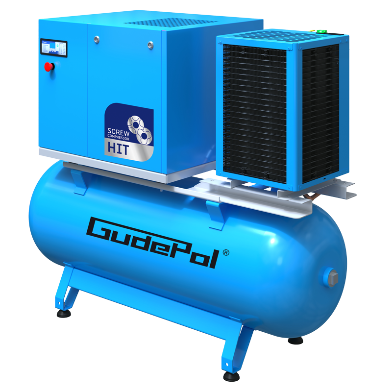 Kompresor śrubowy HIT-3G 10/10/500-VT