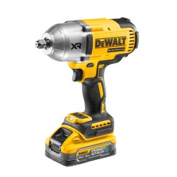 18 V XR Bezszczotkowy klucz udarowy wysoki moment z pierścieniem 1/2" - 2x akumulator 5Ah Powerstack, zestaw TSTAK