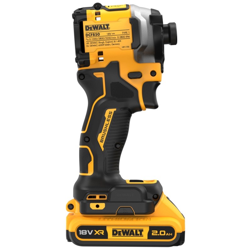 18V XR Brushless Compact Impact Driver - 2 X 2Ah