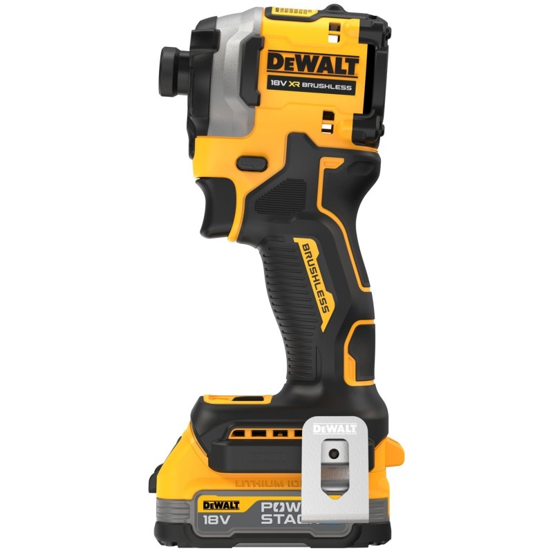 18 V XR Bezszczotkowa kompaktowa zakrętarka udarowa— 2 X POWERSTACK Compact