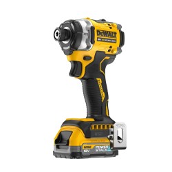 Zakrętarka udarowa 18V XR Premium z silnikiem bezszczotkowym - 2 x akumulator 1.7Ah POWERSTACK