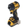18V XR® Bezszczotkowa zakrętarka udarowa hydrauliczna 1/4" - 2 x POWERSTACK™ 1.7 Ah