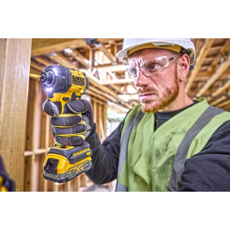 18V XR® Bezszczotkowa zakrętarka udarowa hydrauliczna 1/4" - 2 x POWERSTACK™ 1.7 Ah