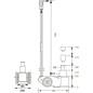 Podnośnik hydrauliczno pneumatyczny Snit S40-2EL 40/20 ton