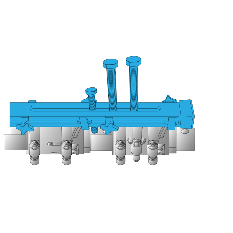 Narzędzie do mocowania wałka wahaczy