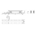 Podnośnik nożycowy. Udźwig 33 000kg. Model 4EE0833