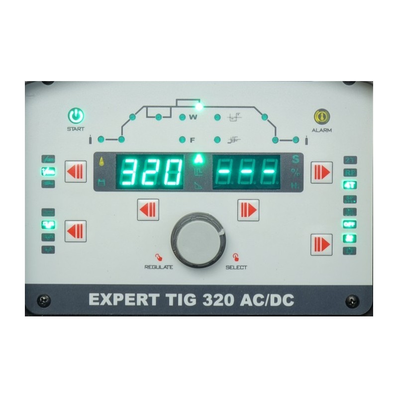 Spawarka inwertorowa EXPERT TIG 320 AC/DC +uchwyt TIG 8m zdalna reg