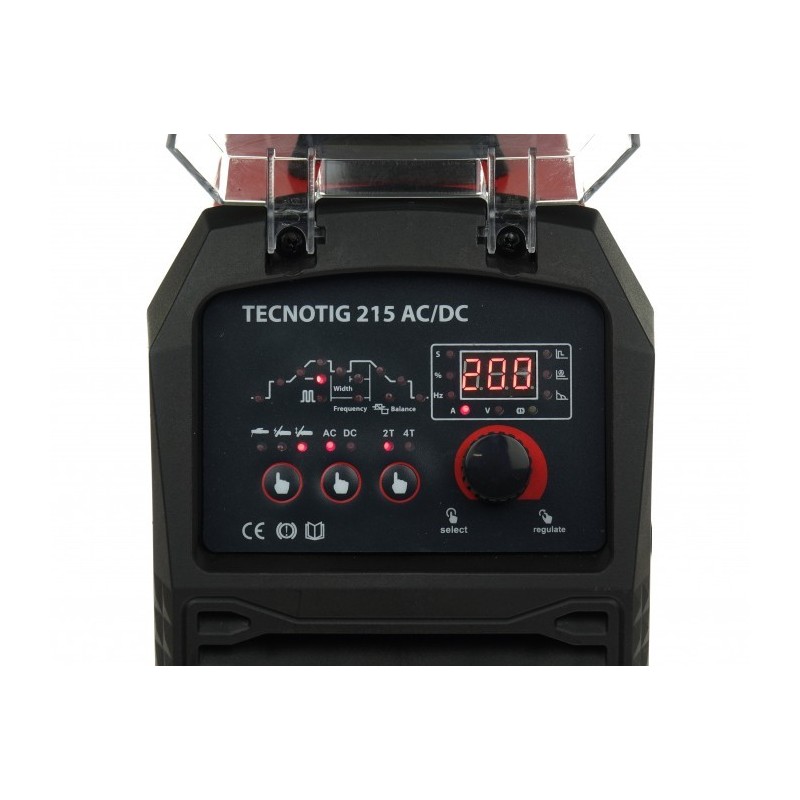 Spawarka inwertorowa TECNO TIG 215 AC/DC PULSE + zestaw TIG