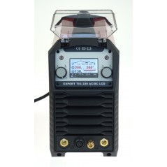 Spawarka inwertorowa EXPERT TIG 220 AC/DC PULSE LCD +zestaw TIG