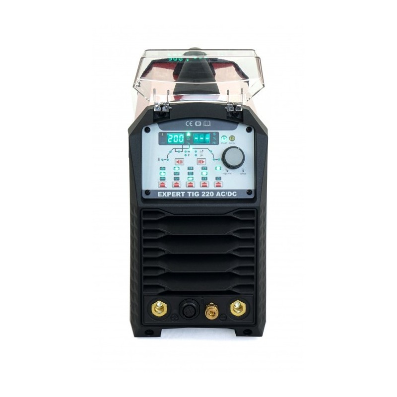 Spawarka inwertorowa EXPERT TIG 220 AC/DC PULSE W +chłodnica, wózek