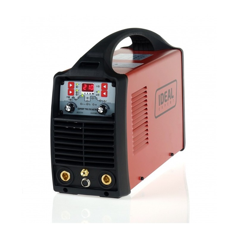 Spawarka inwertorowa EXPERT TIG 210 AC/DC PFC z uchwytem TIG zdalna reg