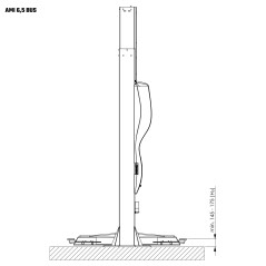 Podnośnik dwukolumnowy AMI 6,5 BUS